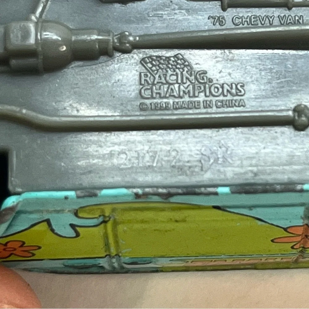 vintage 1999 scooby doo mystery machine racing champions 75 chevy hanna barbera‎